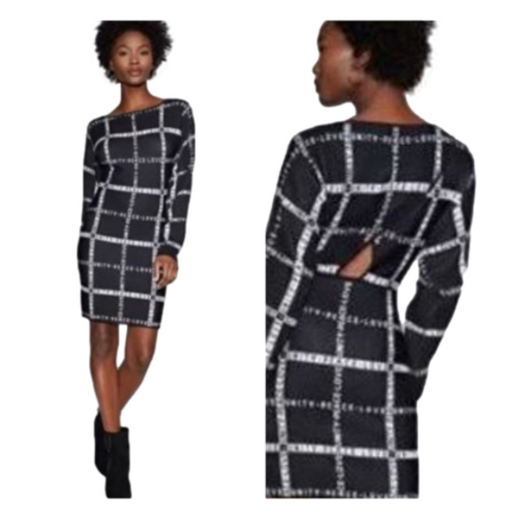 gabrielle union Dresses & Skirts - NWT NY&C Gabrielle Union sweater sheath dress long sleeve unity size small